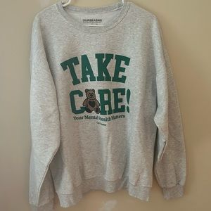 OURSEASNS Gray Crewneck